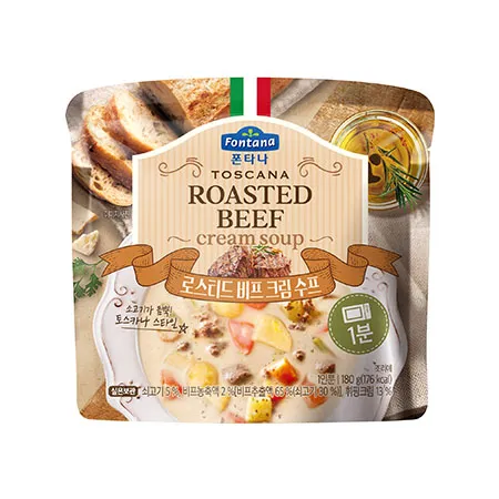 폰타나 로스티드비프크림수프(180g/EA)