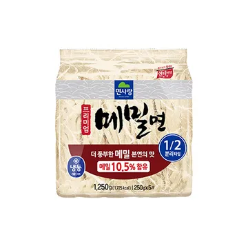 ★초특가★ 면사랑 프리미엄 메밀면 (250g*5입 1.25Kg/EA) 메밀 모밀