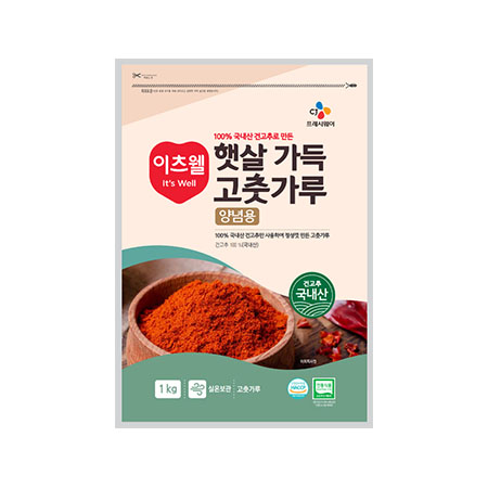 이츠웰 햇살가득고춧가루(양념용 1Kg/EA)
