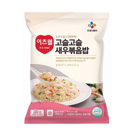 이츠웰 고슬고슬새우볶음밥(300g/EA) 볶음밥