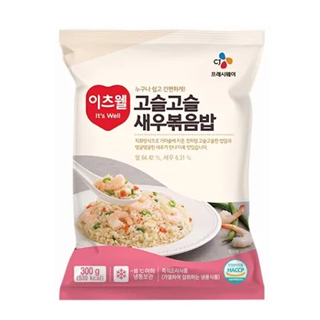이츠웰 고슬고슬새우볶음밥(300g/EA) 볶음밥