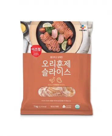 이츠웰 오리훈제(NEW슬라이스_무항생제1등급오리 1Kg/EA)