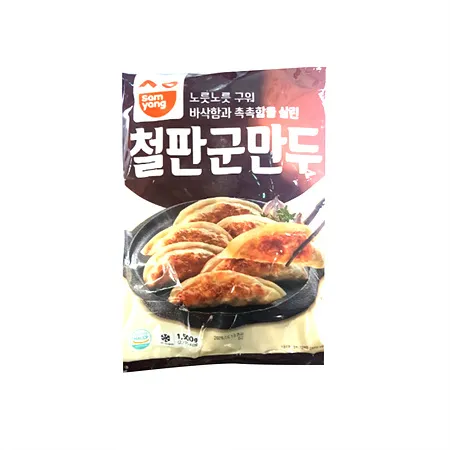 삼양 철판 군만두(NEW_30g*50입 1.5Kg/EA) [원산지: 상세설명참조]