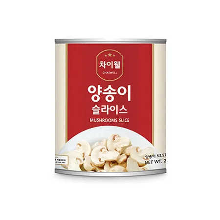 차이웰 양송이캔(특편슬라이스 2.84Kg/EA)