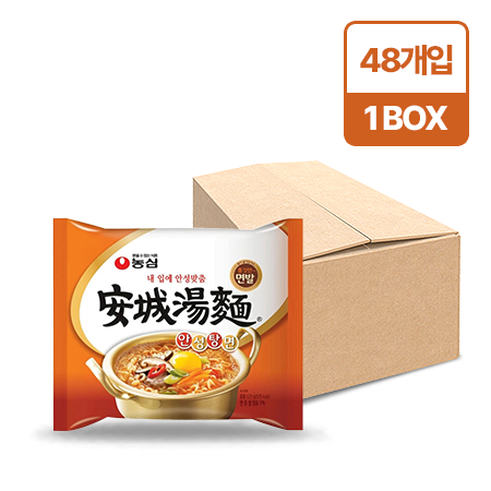 농심 안성탕면(봉지 125g*48EA/BOX)