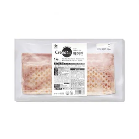 ★제당 초특가★크레잇 냉장 베이컨(B2B 1Kg/EA) 삼겹살 베이컨