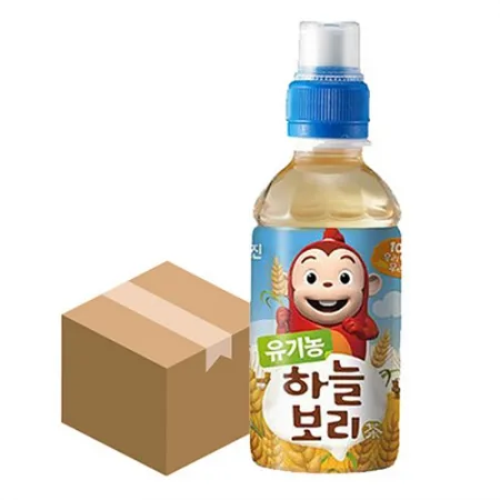 코코몽 하늘보리(200ml_PET_유기농 200g/EA)x24