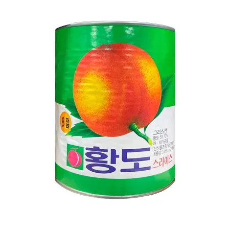 화남산업 황도캔(슬라이스 3Kg/EA)