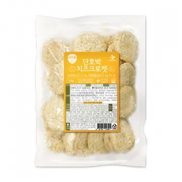 이츠웰 단호박치즈크로켓(41±2g*23~25입 1Kg/EA) [원산지: 상세설명참조]