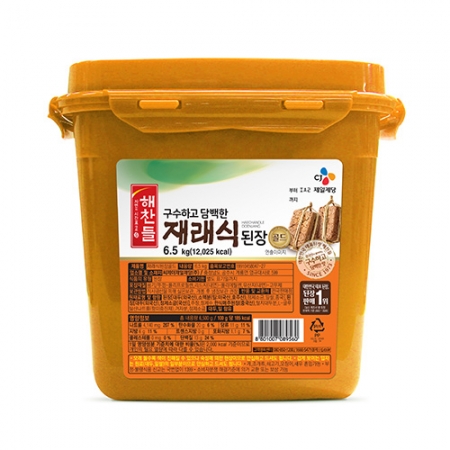 해찬들 재래 된장(6.5Kg/EA)