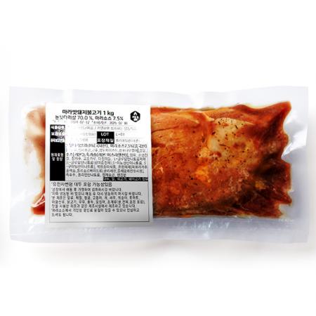 <간편조리>CJ 마라맛돼지불고기(하이디라오소스_베이스 1Kg/EA) 업소용 반찬