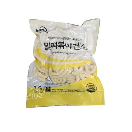 토담 밀떡볶이떡(11cm누들_건조 1.5Kg/EA)