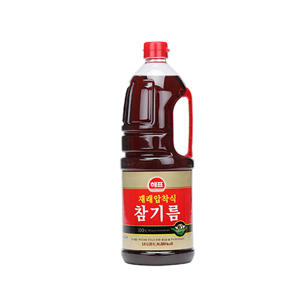 사조해표 재래압착참기름(참깨분_1.8L 1.8Kg/EA)
