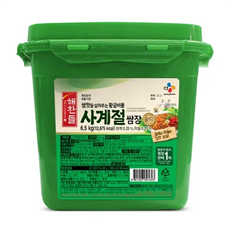 해찬들 사계절 쌈장(6.5Kg/EA)
