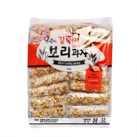 엉클팝 보리과자(길쭉이_32개입 400g/EA) [원산지: 상세설명참조]