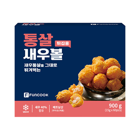 아쿠아링크 통살튀김용새우볼(15g*60내외 900g/EA)