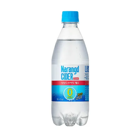 나랑드 사이다제로(500ml_PET_24입 12Kg/BOX)