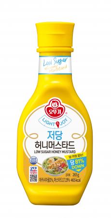 오뚜기_LIGHT&JOY 저당허니머스타드(265g/EA)