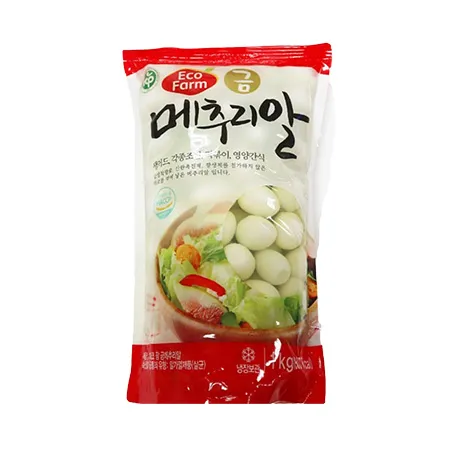 ♥첫구매♥ 에코 팜 깐메추리알(무항생제_원란 1Kg/EA)