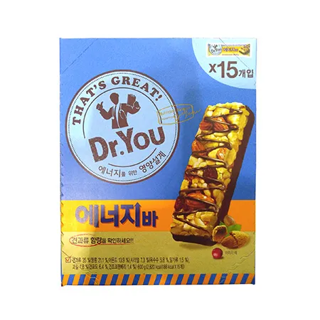 닥터유 에너지바(오리지널_40g*15개입 600g/EA)