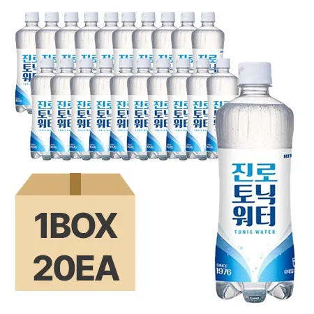 하이트진로 토닉워터(PET_600ml 600g/BOX출고)