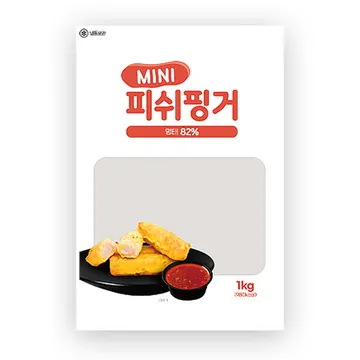 가토코 미니피쉬핑거(생선스틱_10±2g*80±3입 1Kg/EA)