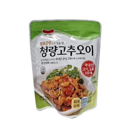 일미농수산 청양고추오이지(절임오이60% 250g/EA) 업소용 반찬