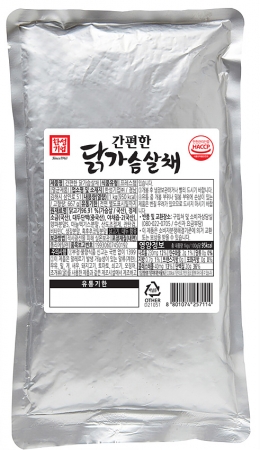 한성 닭가슴살(채 1Kg/EA)