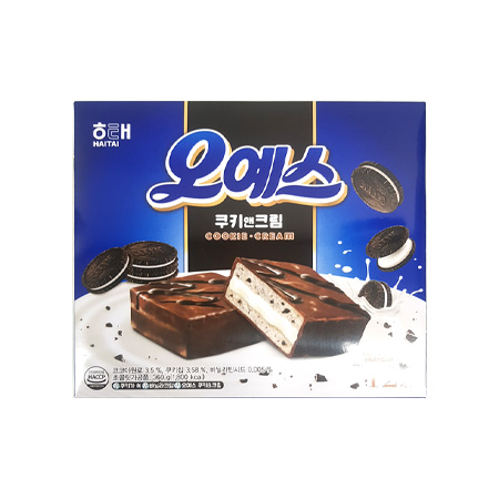해태제과 오예스(쿠키앤크림_12개입 360g/EA)