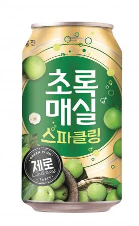 초록매실 스파클링(캔_350ml_제로 350g/EA)