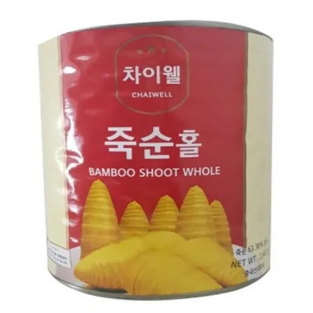 차이웰 죽순캔(직수입_홀 2.84Kg/EA) [원산지: 상세설명참조]