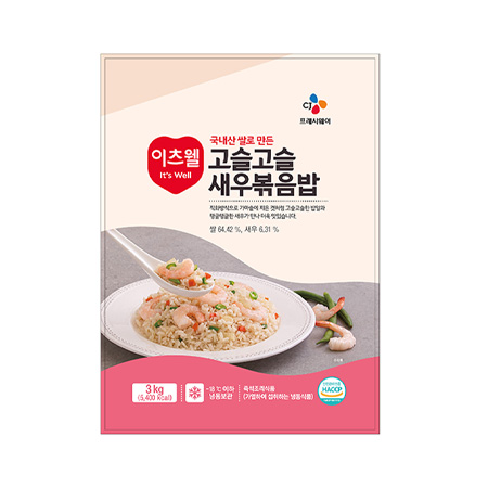 이츠웰 고슬고슬새우볶음밥(NEW 3Kg/EA)