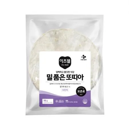 이츠웰 밀품은또띠아(10인치_12장 780g/EA)