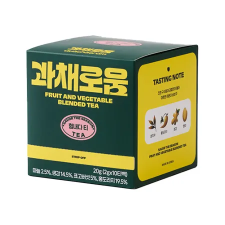 과채로움 힘내다티(2g*10T 20g/BOX)
