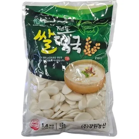 강원농산 쌀떡국떡(1.4Kg/EA)