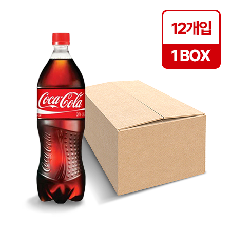 코카콜라 콜라(1.25L*12입 15Kg/BOX)