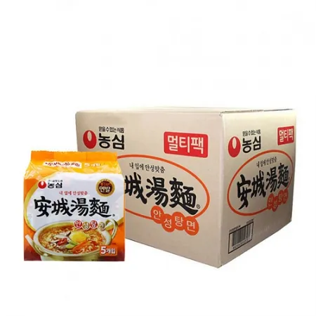 안성탕면 봉지라면(멀티팩_125g*5입 625g*8EA/BOX) 라면