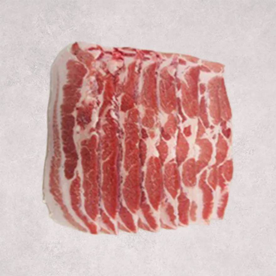 ♥정육특가♥ 돈삼겹살 (1cm슬라이스, 실링포장, 국산, 냉동 1Kg/EA) 구이용 이미지