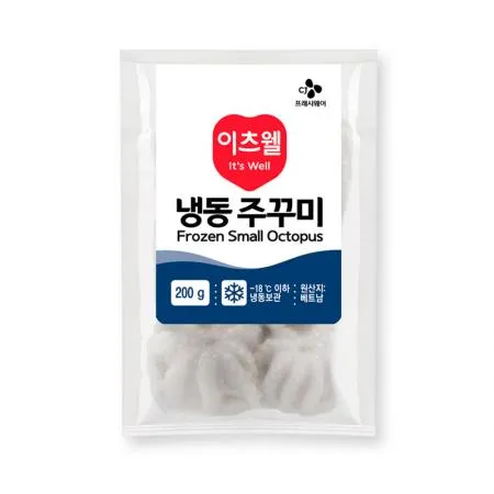 이츠웰 쭈꾸미(홀_8미 200g/EA)/베트남산 