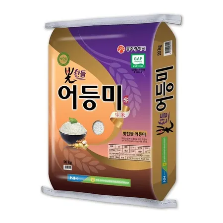 빛찬들 어등미쌀(새청무 20Kg/EA)