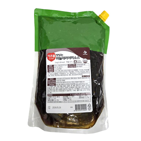 이츠웰 마늘데리야끼소스(리뉴얼 2Kg/EA)