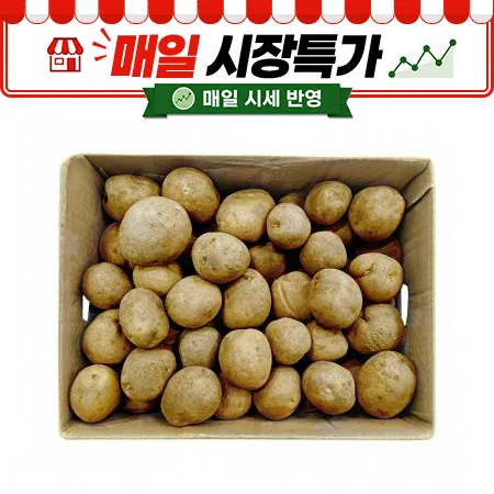 ★매일시장특가★ 프레시원 감자 (왕특, 150g이상, 20Kg/BOX