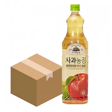 가야농장 사과주스(1.5L 1.5Kg/EA) X 12개입