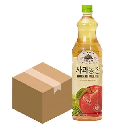 가야농장 사과주스(1.5L 1.5Kg/EA) X 12개입