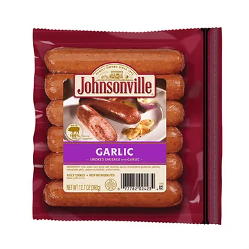 쟌슨빌 갈릭스모크 소시지(360g/EA) 소세지