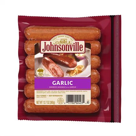 쟌슨빌 갈릭스모크 소시지(360g/EA) 소세지