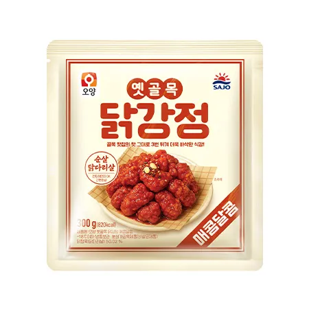 오양 옛골목 닭강정(매콤달콤 300g/EA) 이미지