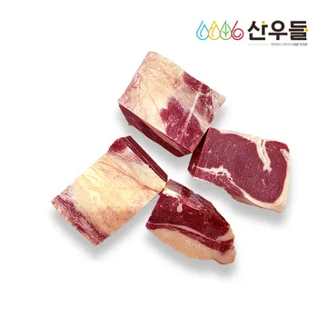 ♥정육특가♥ 소차돌양지(S등급 300±30g/개 30g/개 덩어리절단 1kg/EA) 국거리용