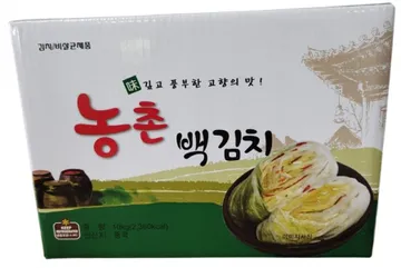 농촌 백김치(10Kg/BOX)