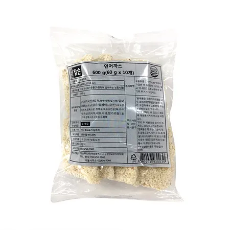 참손푸드 연어까스(60g*10입 600g/EA) [원산지: 상세설명참조]